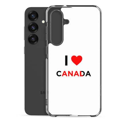 Coque Samsung I love Canada anal - Sedurro