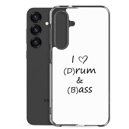 Coque Samsung I love (d)rum and (b)ass - Sedurro