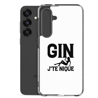 Coque Samsung Gin j'te nique - Sedurro
