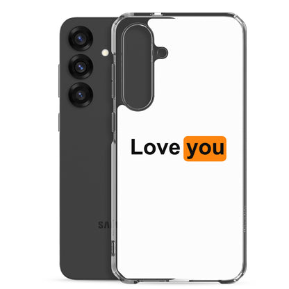 Coque Samsung Love you logo PH - Sedurro