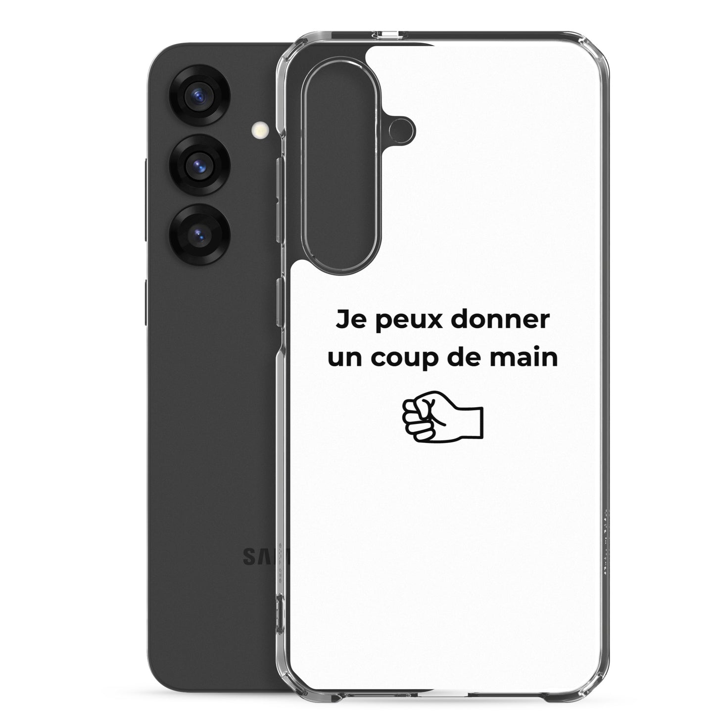 Coque Samsung Je peux donner un coup de main fist - Sedurro