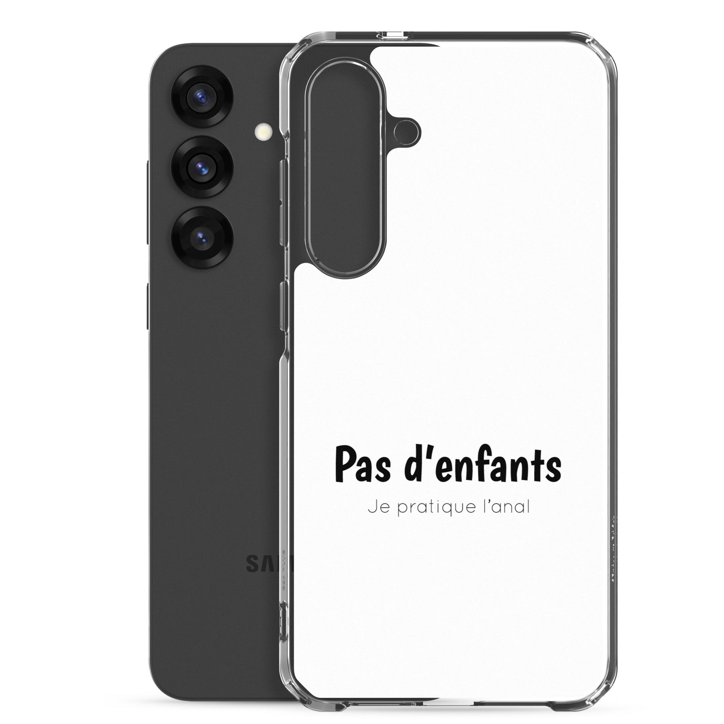Coque Samsung Pas d'enfants je pratique l'anal - Sedurro