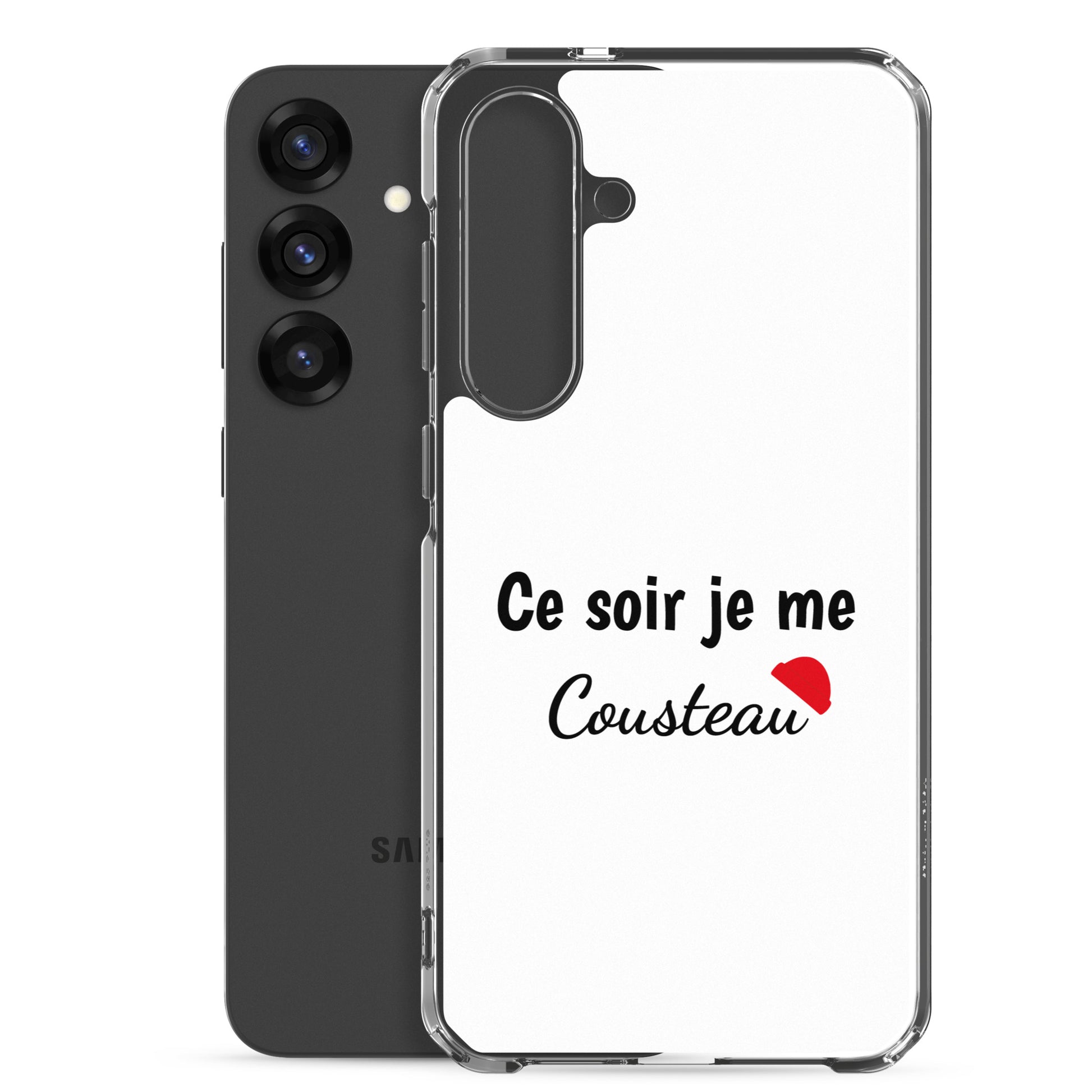 Coque Samsung Ce soir je me cousteau - Sedurro