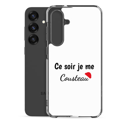 Coque Samsung Ce soir je me cousteau - Sedurro