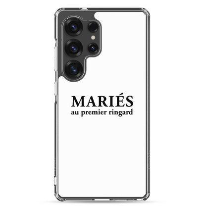 Coque Samsung Mariés au premier ringard - Sedurro