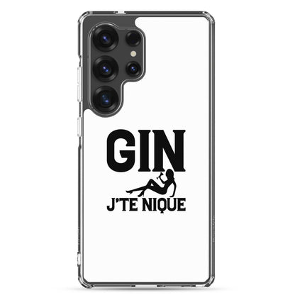 Coque Samsung Gin j'te nique - Sedurro