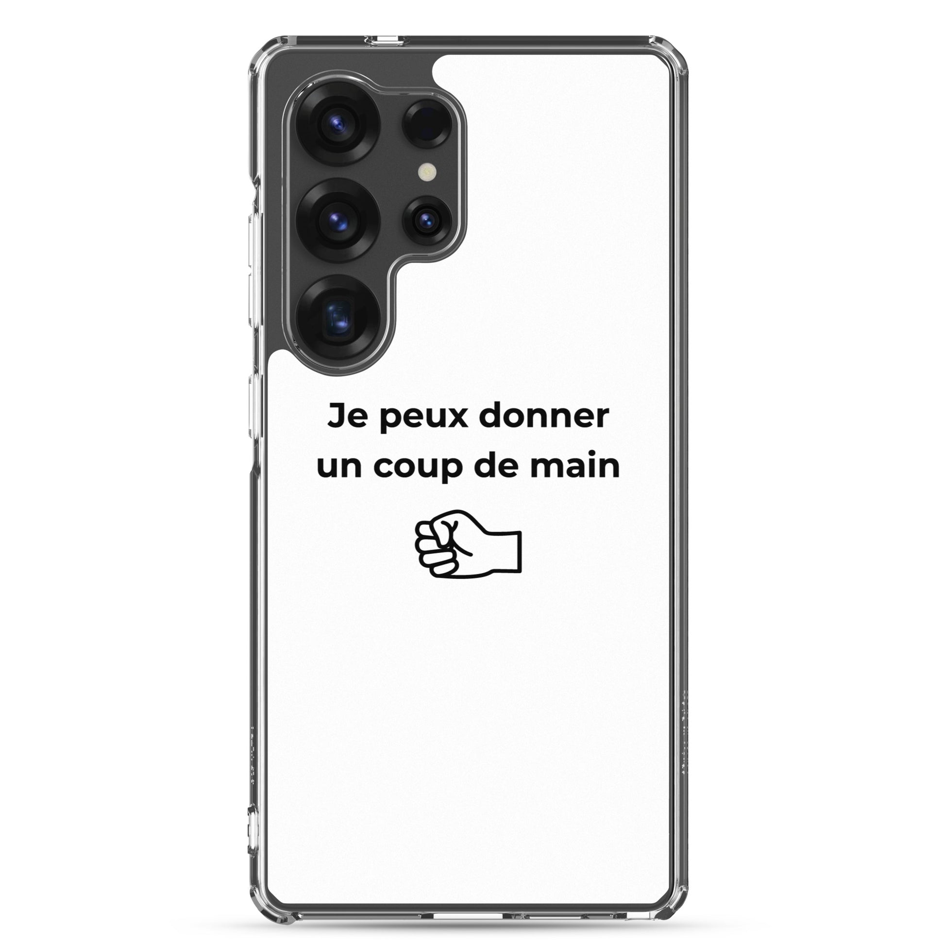 Coque Samsung Je peux donner un coup de main fist - Sedurro