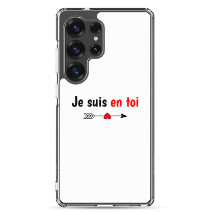 Coque Samsung Je suis en toi flèche cupidon - Sedurro