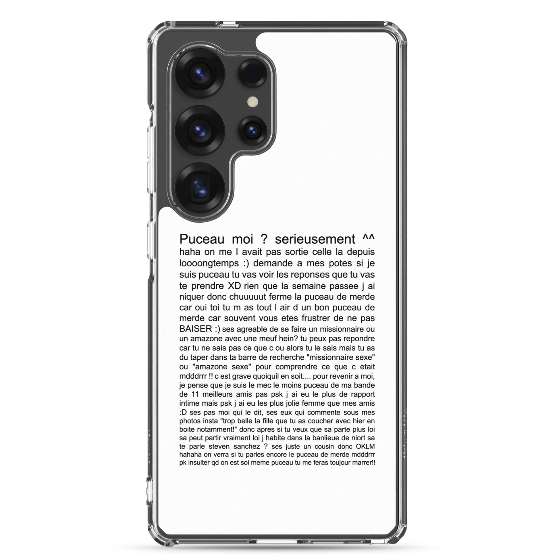 Coque Samsung Puceau moi on me l'avait pas sorti depuis longtemps - Sedurro