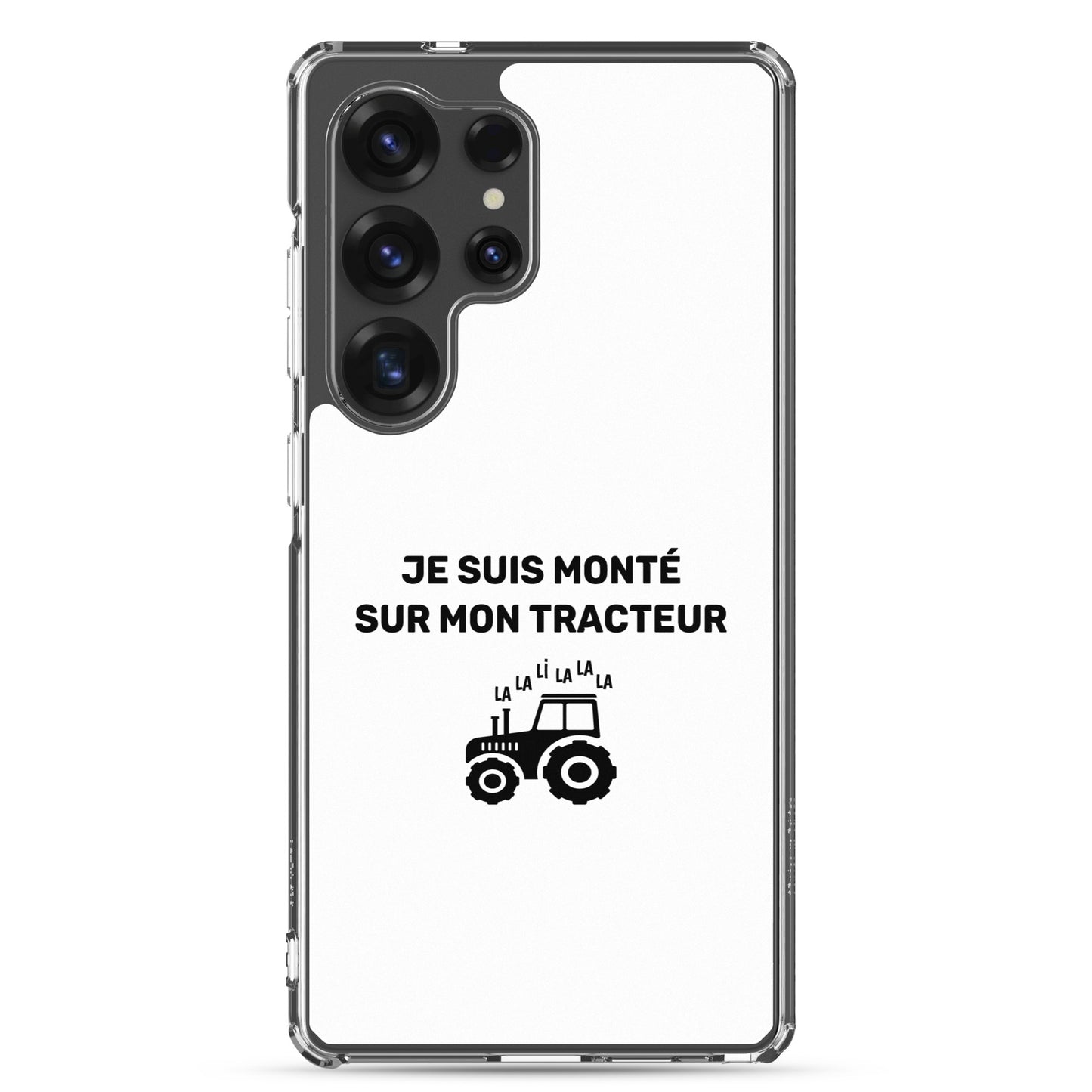 Coque Samsung Je suis monté sur mon tracteur - Sedurro