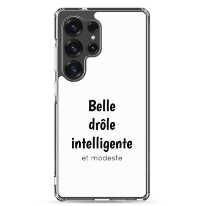 Coque Samsung Belle drôle intelligente et modeste - Sedurro