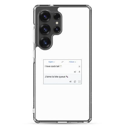 Coque Samsung Traduction cocktail - Sedurro