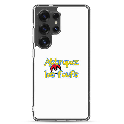 Coque Samsung Attrapez les foufs Pokeboule - Sedurro
