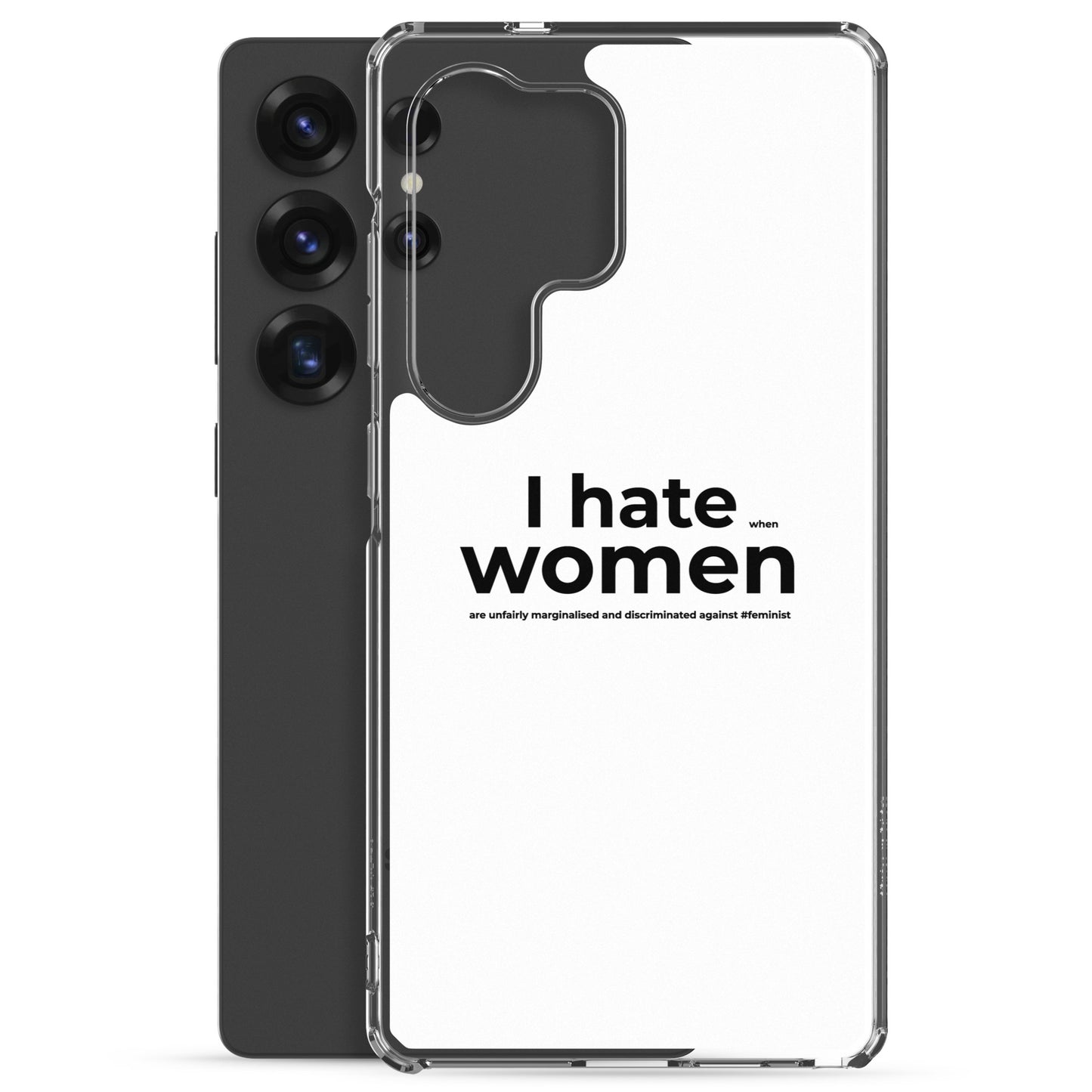 Coque Samsung Feminist I hate women - Sedurro