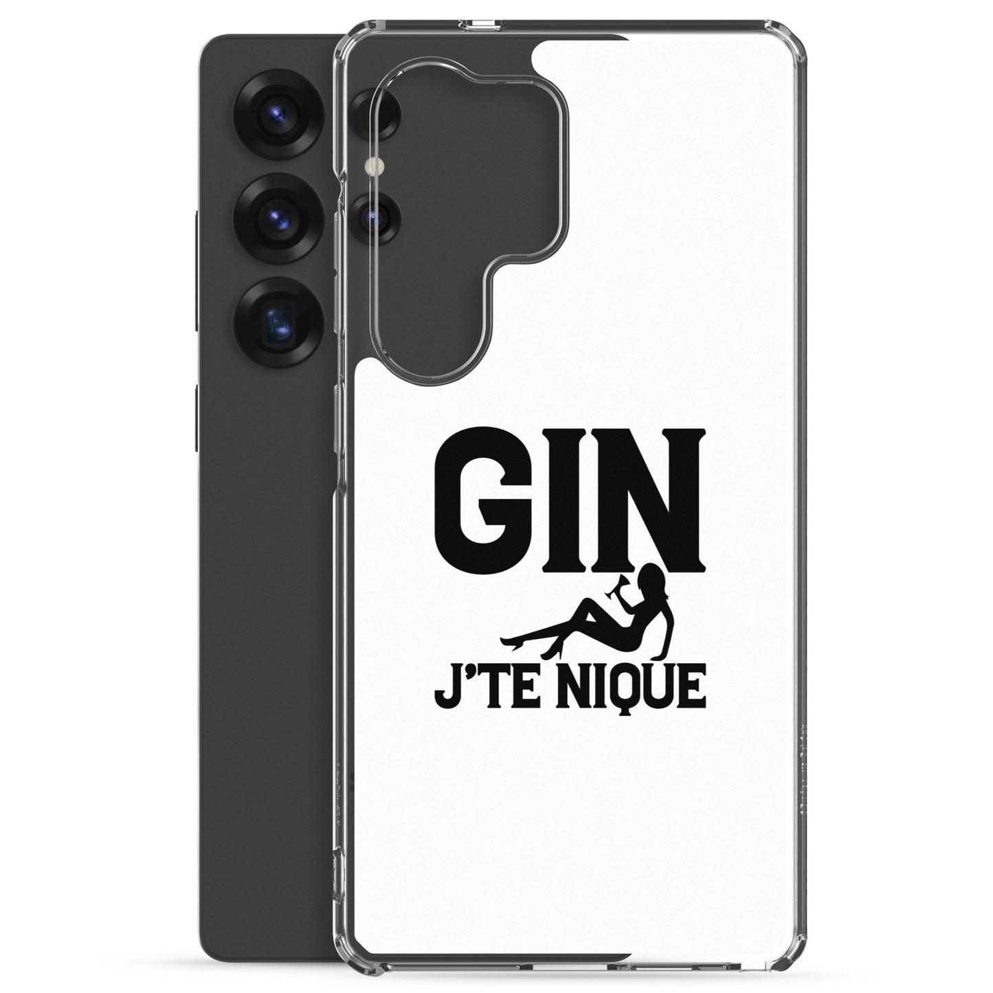Coque Samsung Gin j'te nique - Sedurro