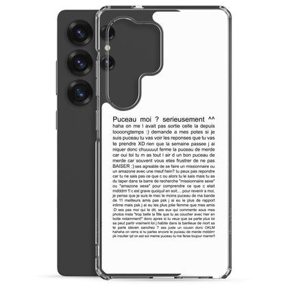 Coque Samsung Puceau moi on me l'avait pas sorti depuis longtemps - Sedurro