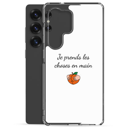 Coque Samsung Je prends les choses en main - Sedurro