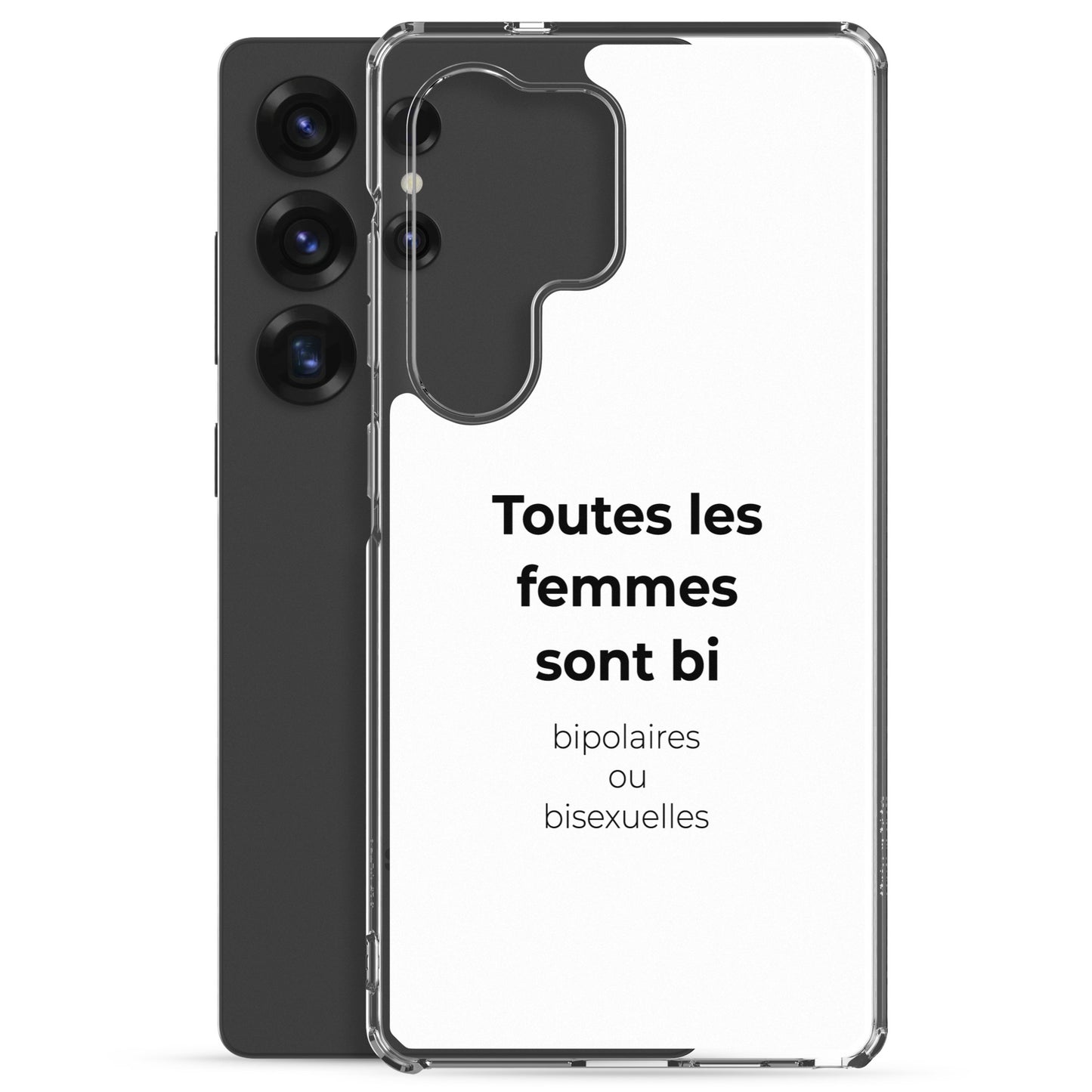 Coque Samsung Toutes les femmes sont bi bipolaires ou bisexuelles - Sedurro