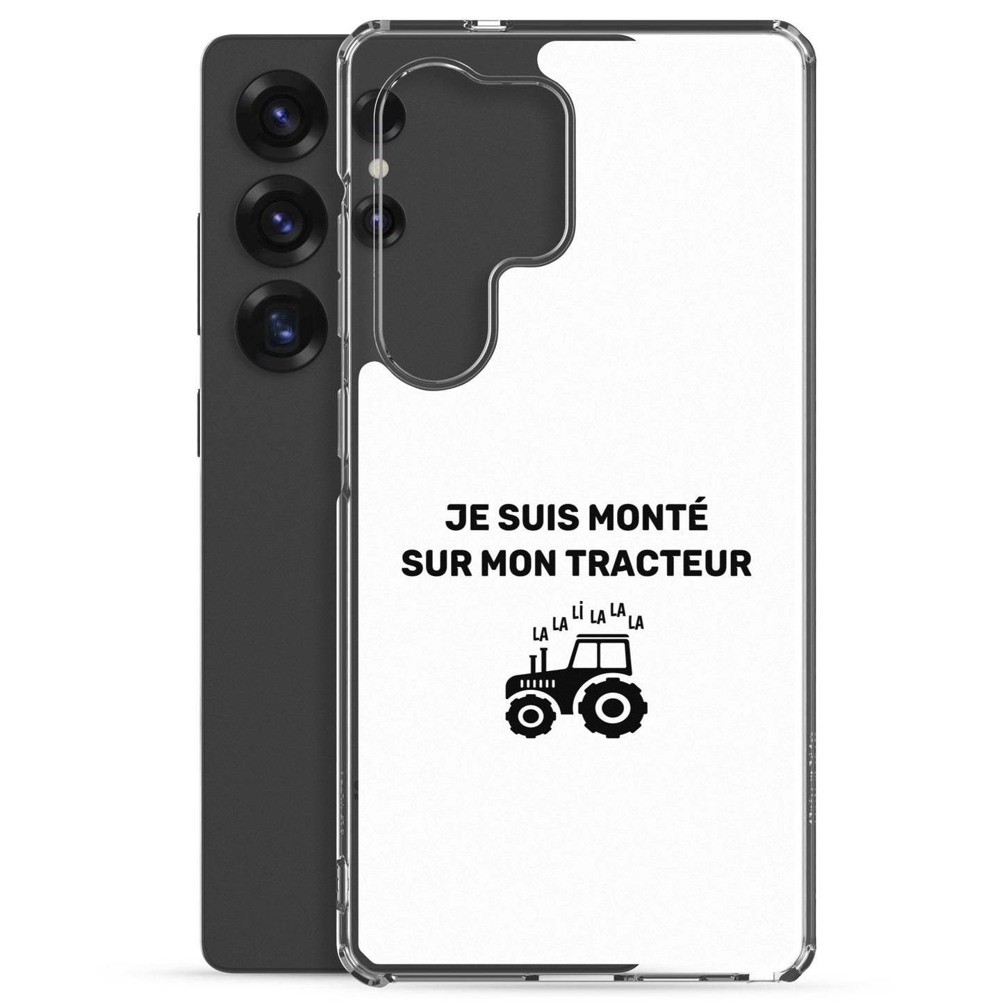 Coque Samsung Je suis monté sur mon tracteur - Sedurro