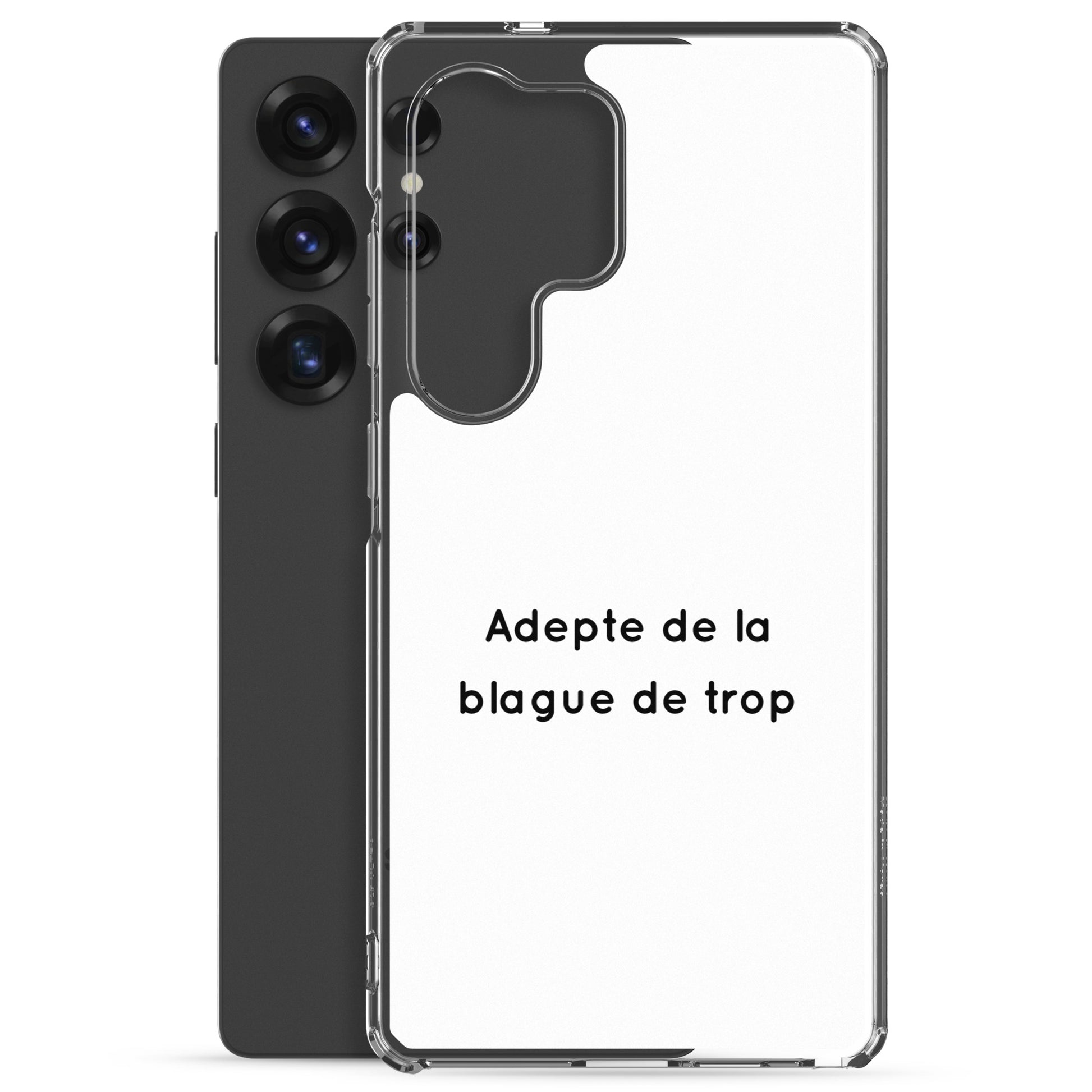 Coque Samsung Adepte de la blague de trop - Sedurro