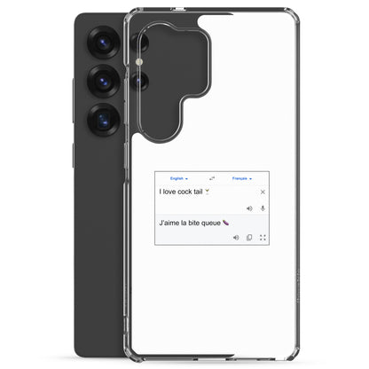 Coque Samsung Traduction cocktail - Sedurro