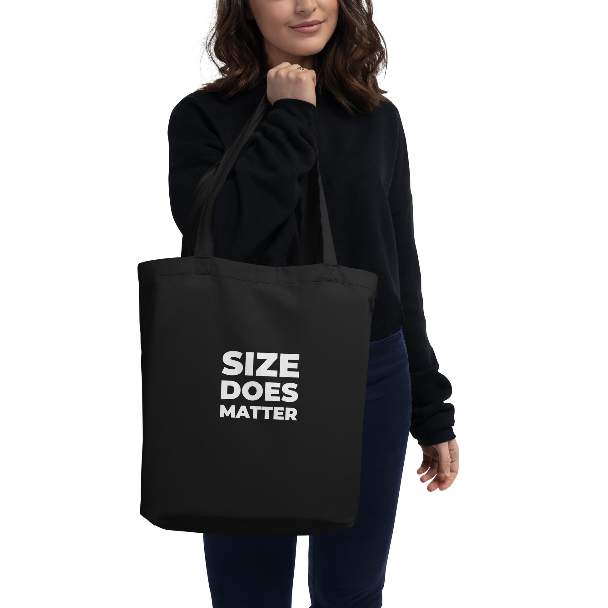 Tote bag bio Size does matter - Sedurro