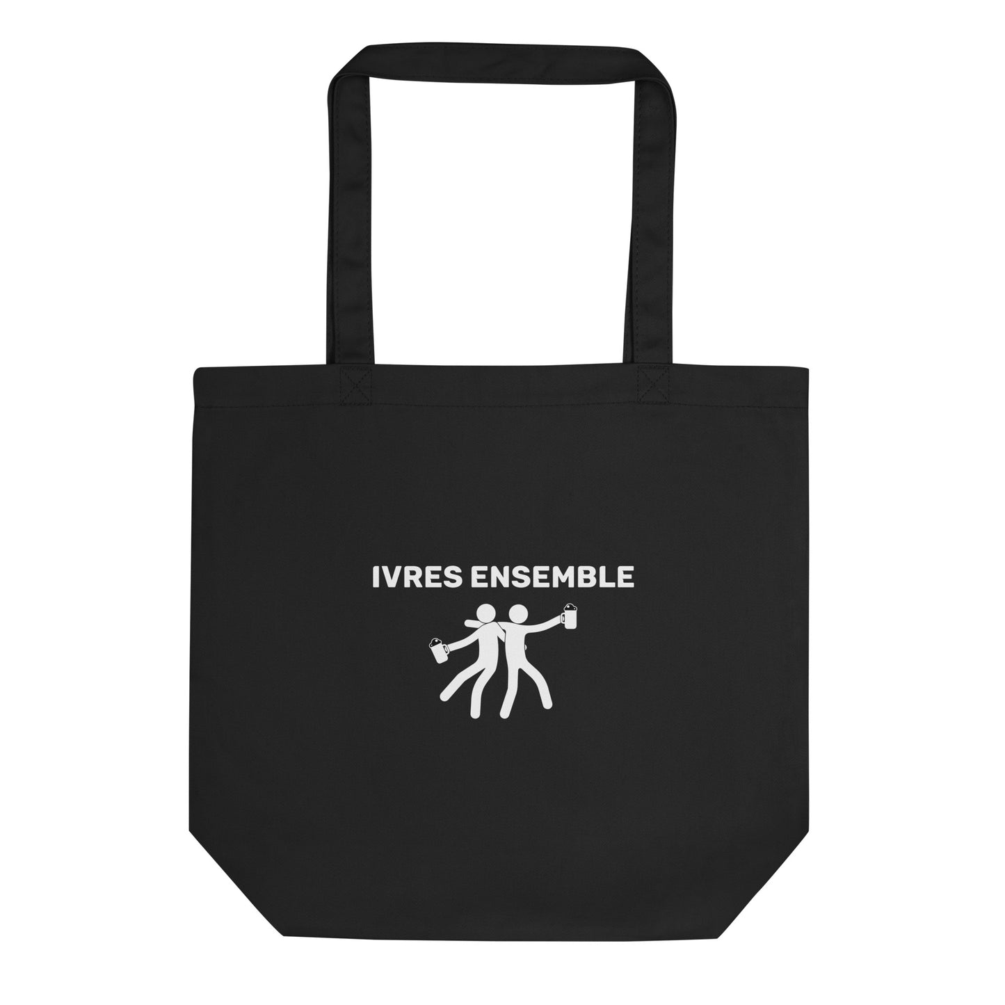 Tote bag bio Ivres ensemble Noir - Sedurro