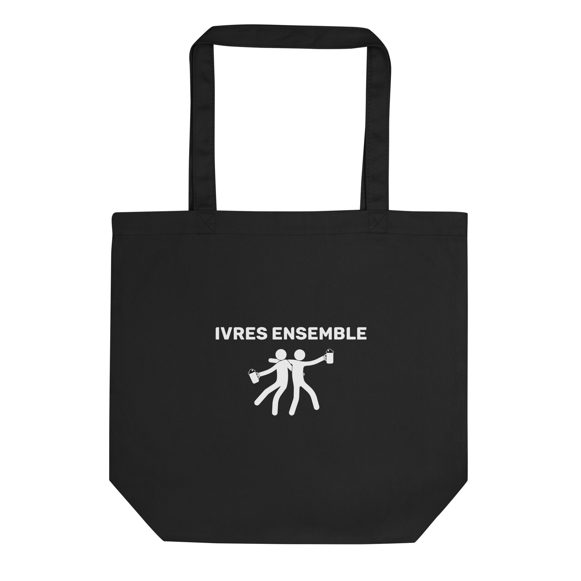 Tote bag bio Ivres ensemble Noir - Sedurro