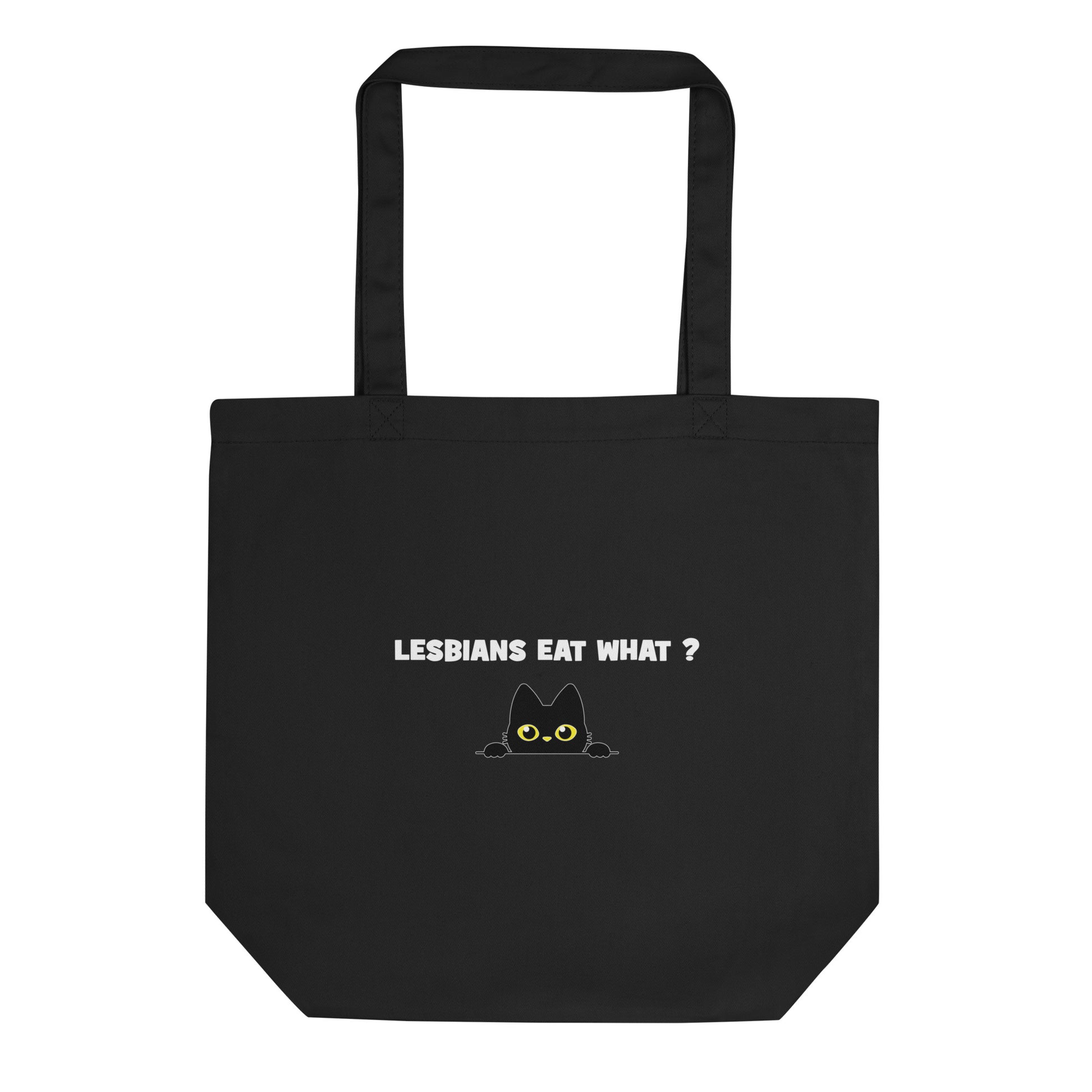 Tote bag bio Cat Lesbians eat what - Sedurro