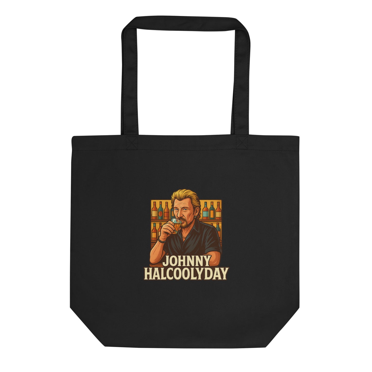 Tote bag bio Johnny Halcoolyday - Sedurro