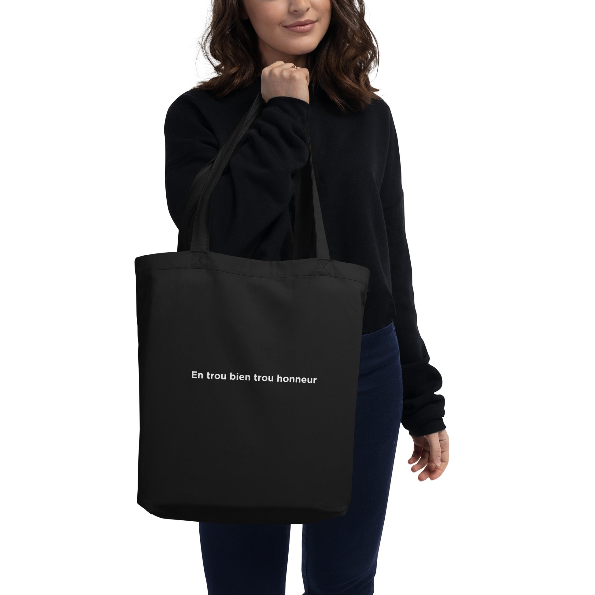 Tote bag bio En trou bien trou honneur - Sedurro