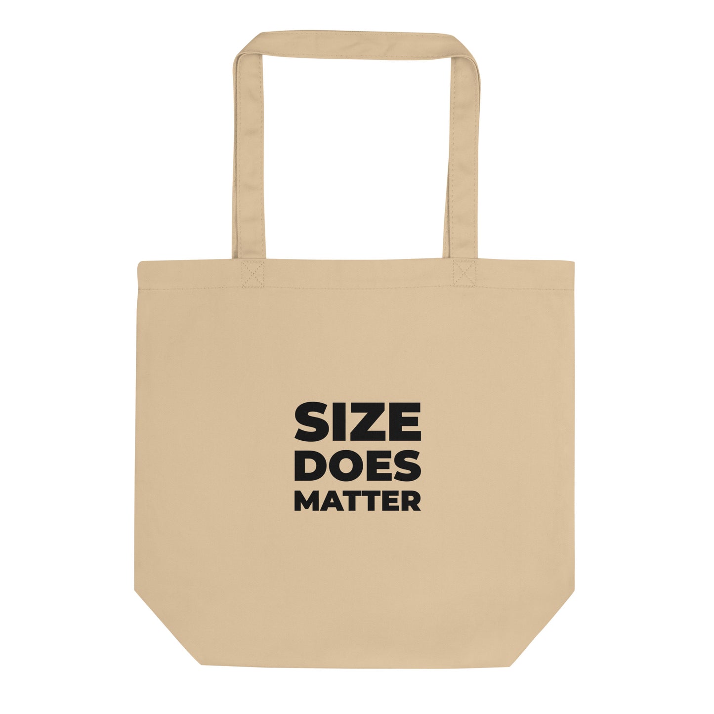 Tote bag bio Size does matter Oyster - Sedurro