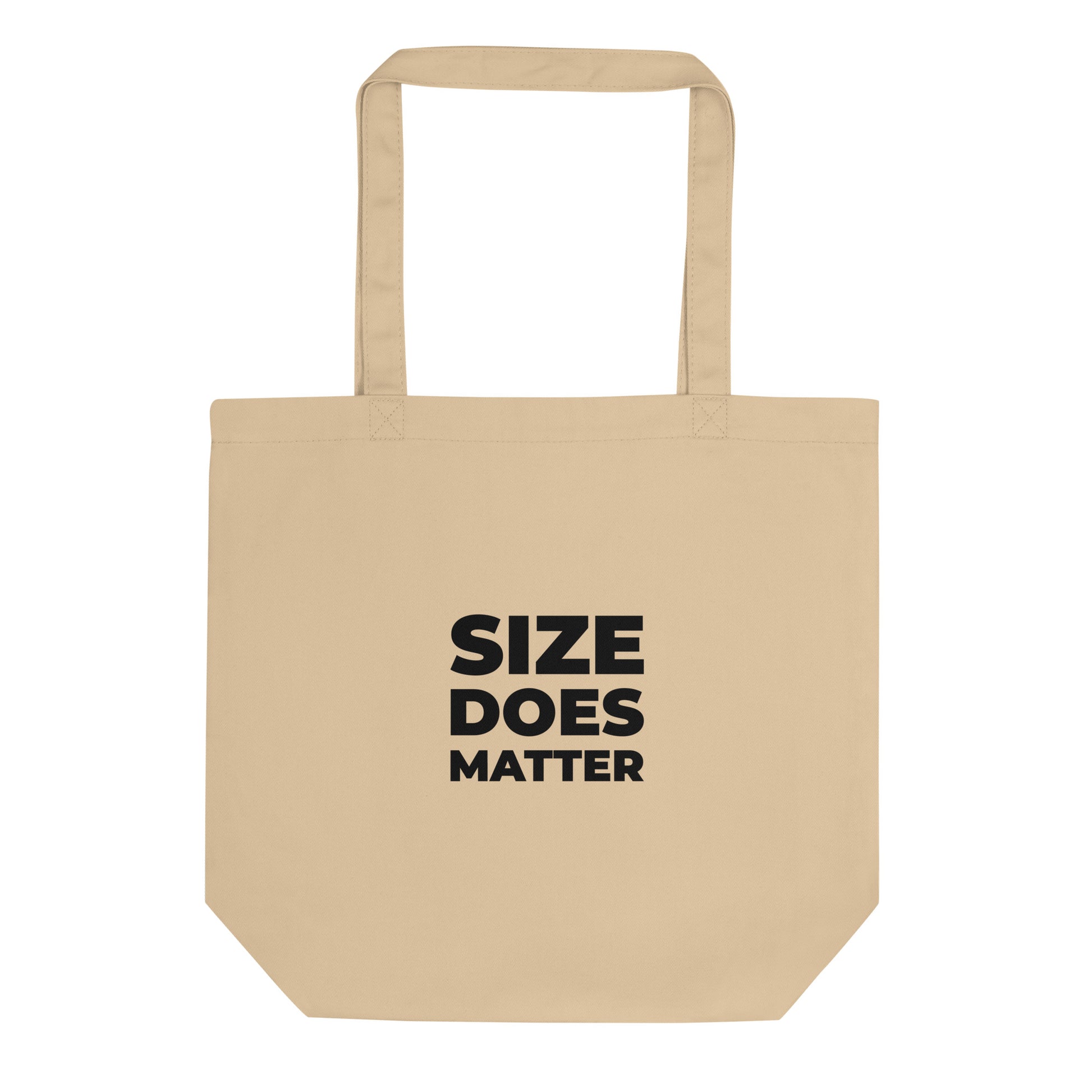 Tote bag bio Size does matter Oyster - Sedurro