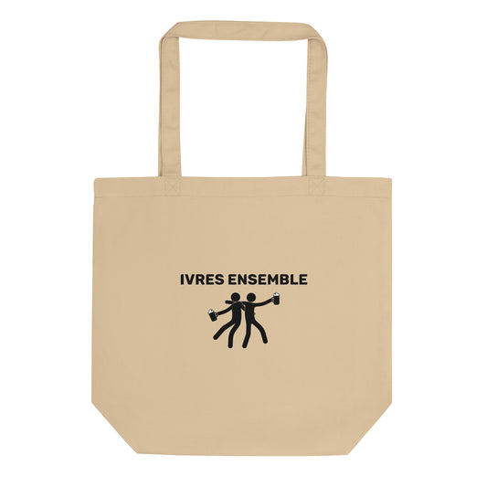 Tote bag bio Ivres ensemble Oyster - Sedurro