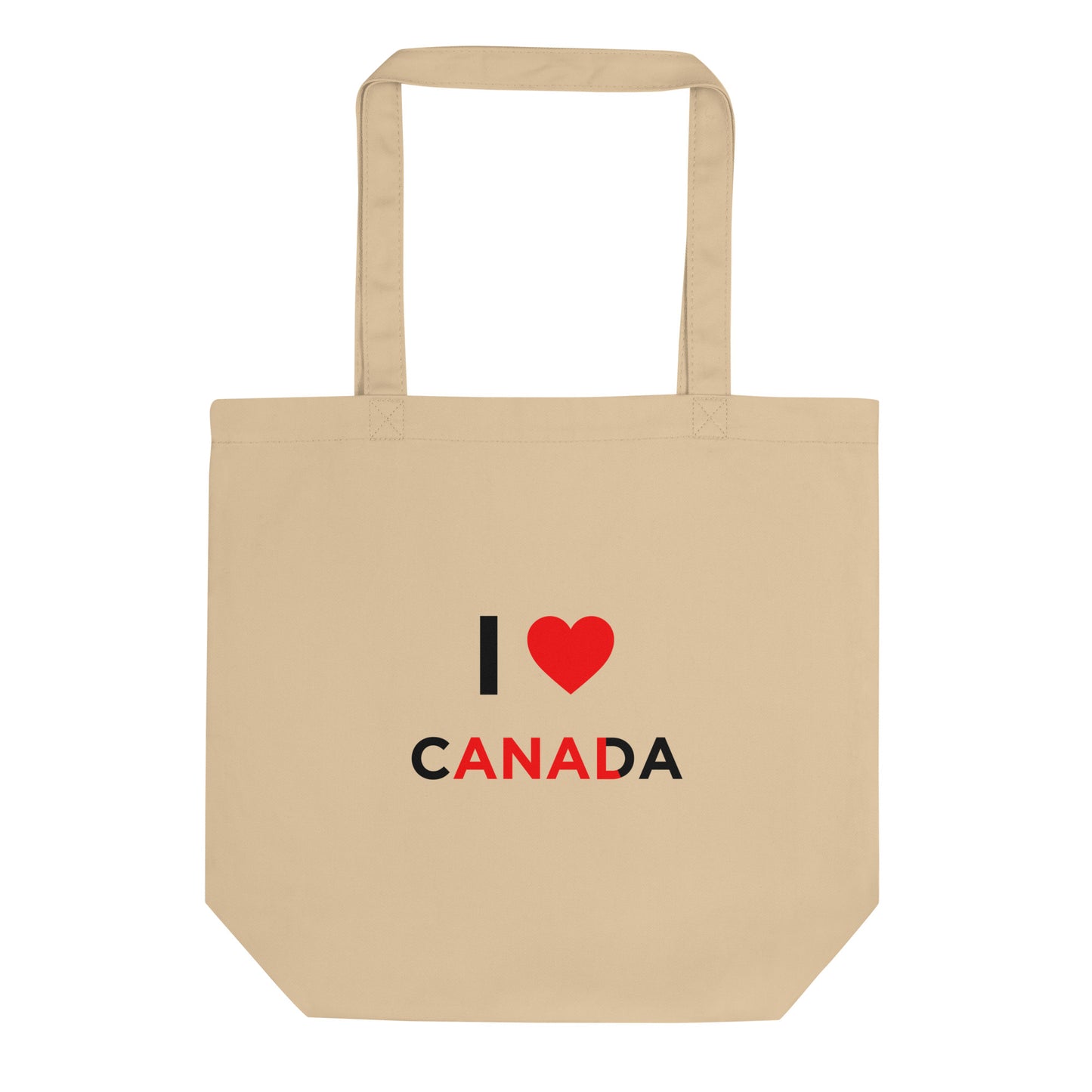 Tote bag bio I love Canada anal - Sedurro