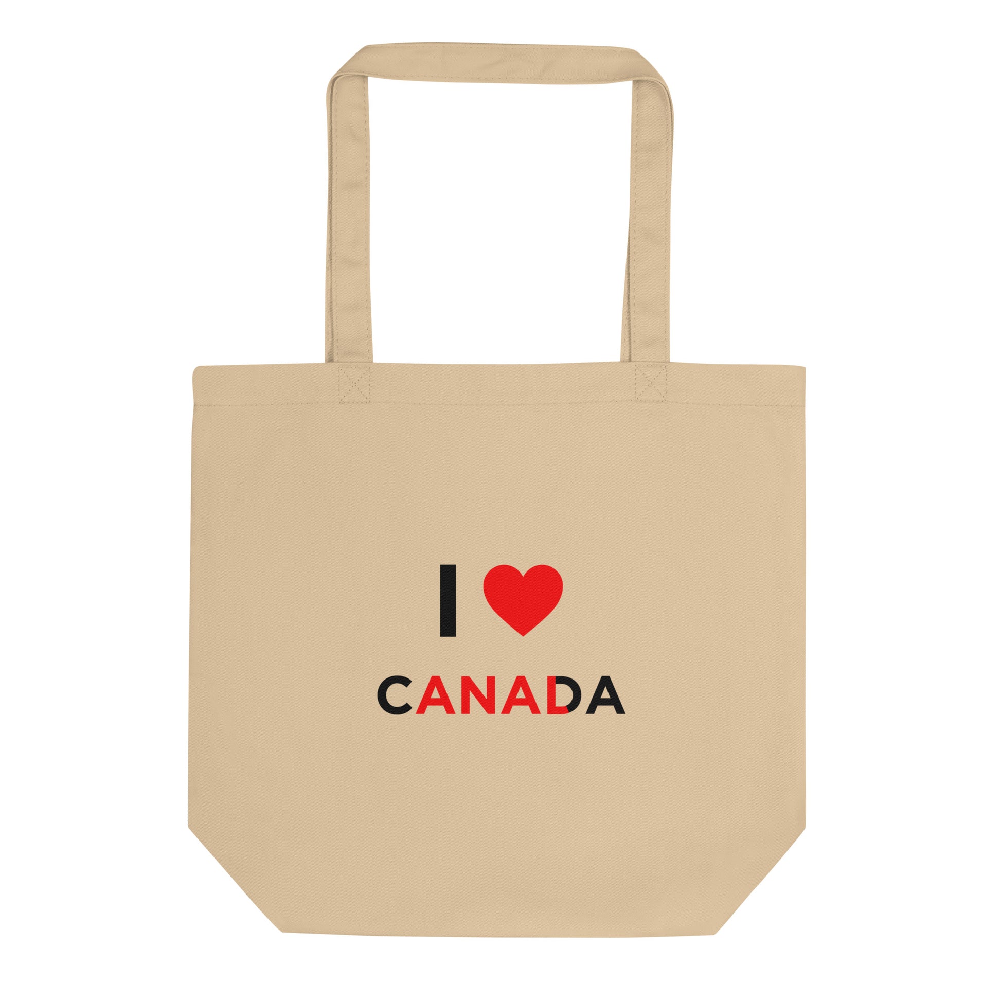 Tote bag bio I love Canada anal - Sedurro