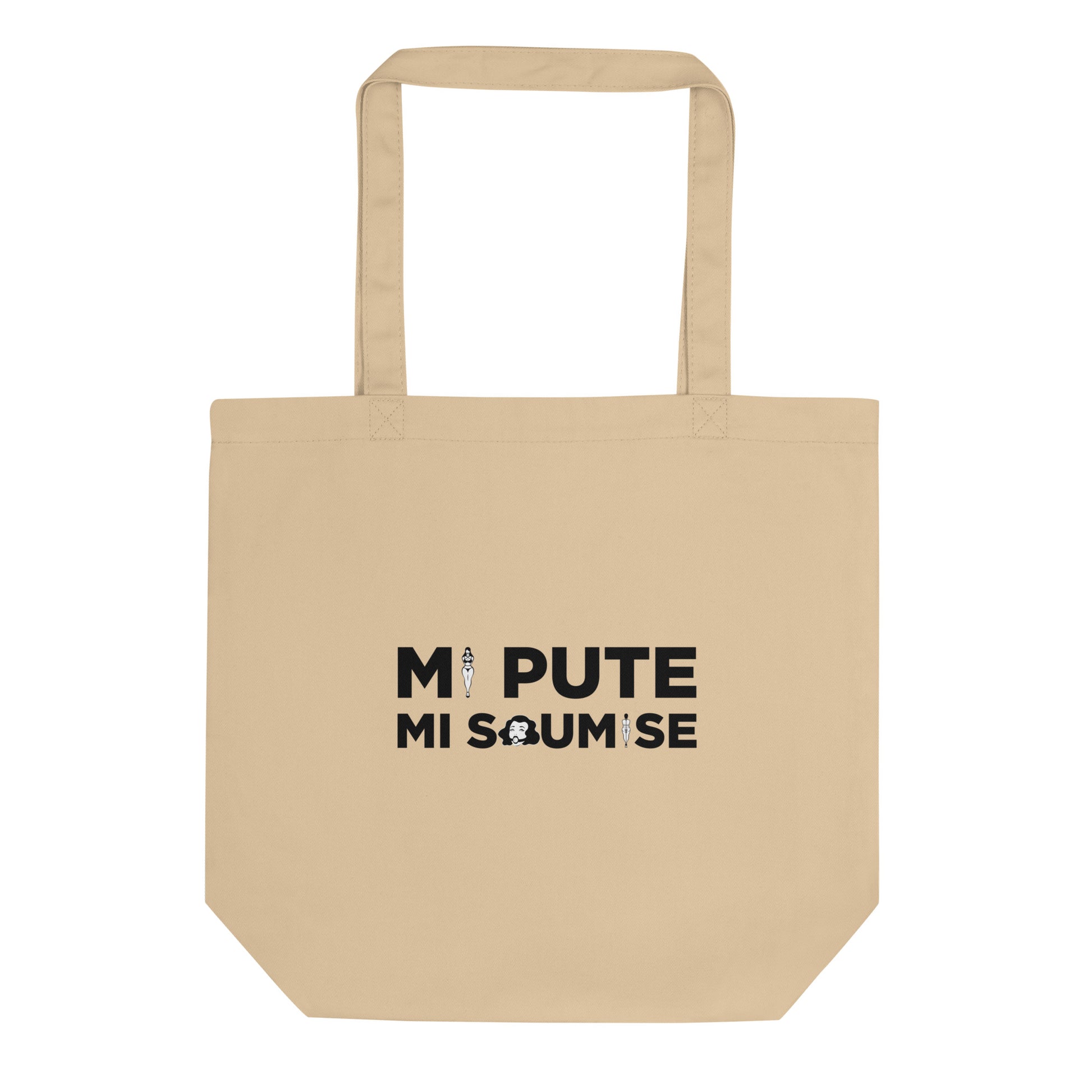 Tote bag bio Mi pute mi soumise - Sedurro