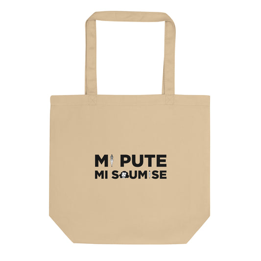 Tote bag bio Mi pute mi soumise - Sedurro