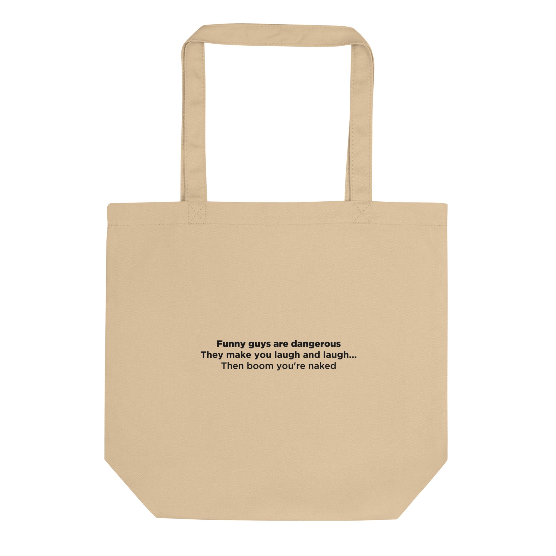 Tote bag bio Funny guys are dangerous - Sedurro