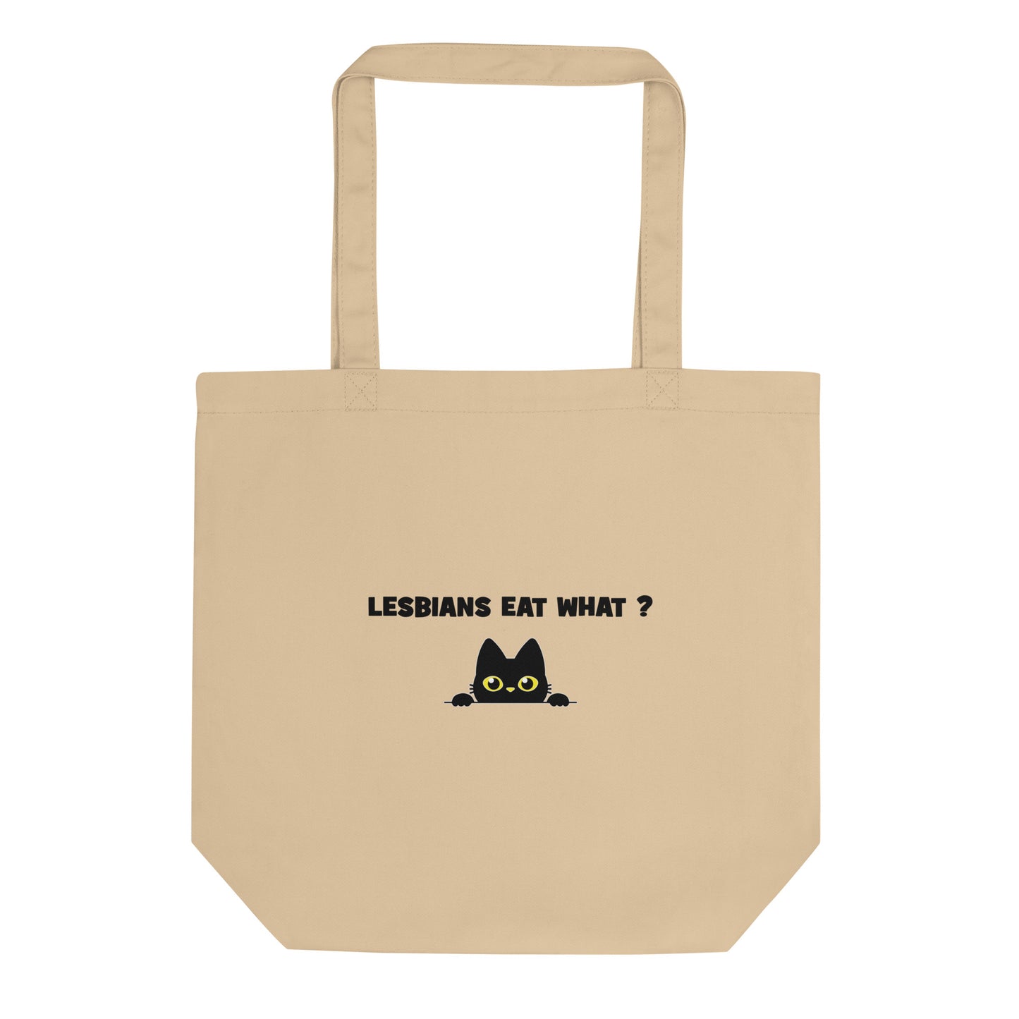 Tote bag bio Cat Lesbians eat what - Sedurro