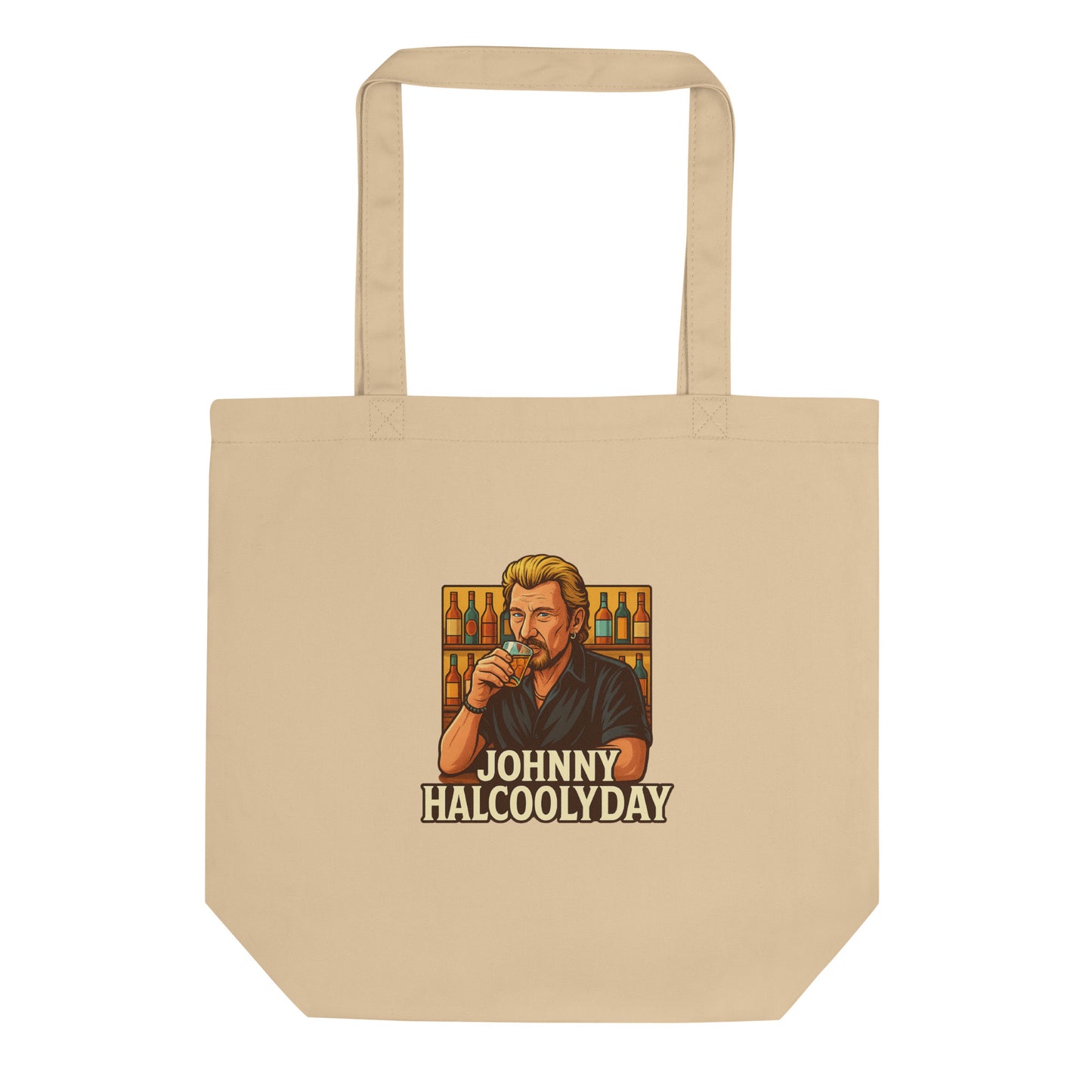 Tote bag bio Johnny Halcoolyday - Sedurro