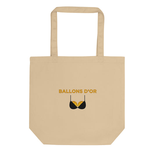 Tote bag bio Ballons d'or - Sedurro
