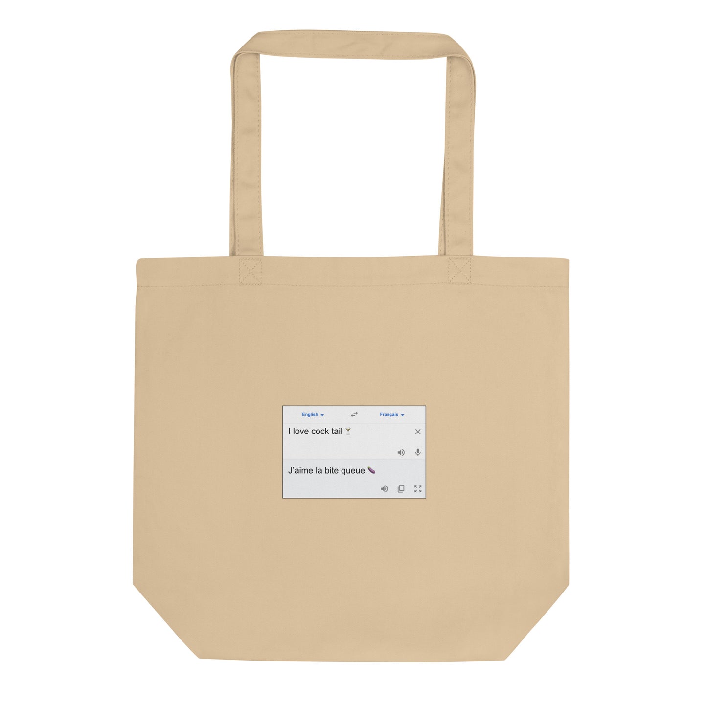 Tote bag bio Traduction cocktail - Sedurro