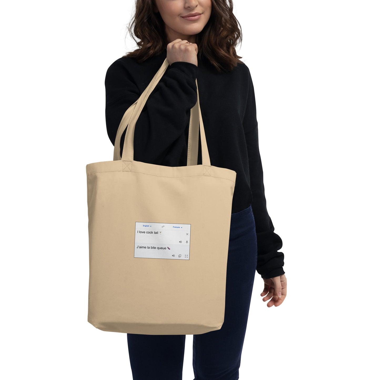 Tote bag bio Traduction cocktail - Sedurro