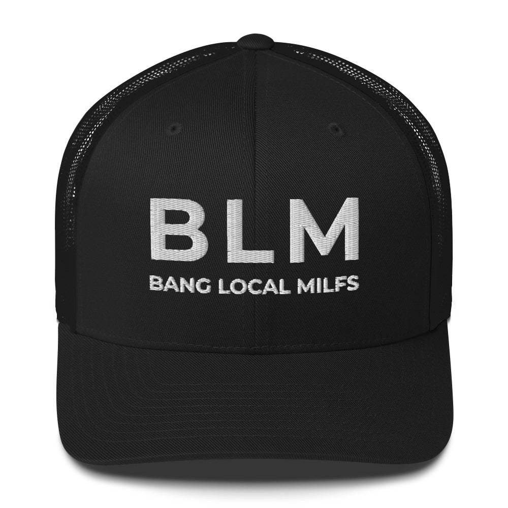 Casquette brodée BLM Bang Local Milfs - Sedurro