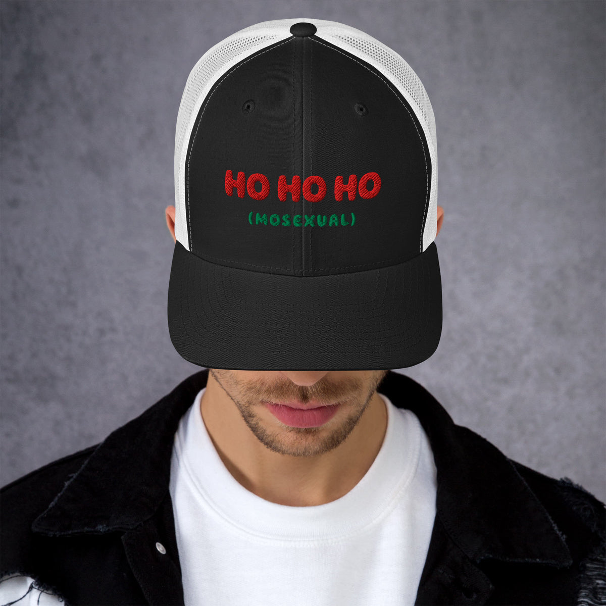Casquette brodée Ho ho ho (mosexual) - Sedurro