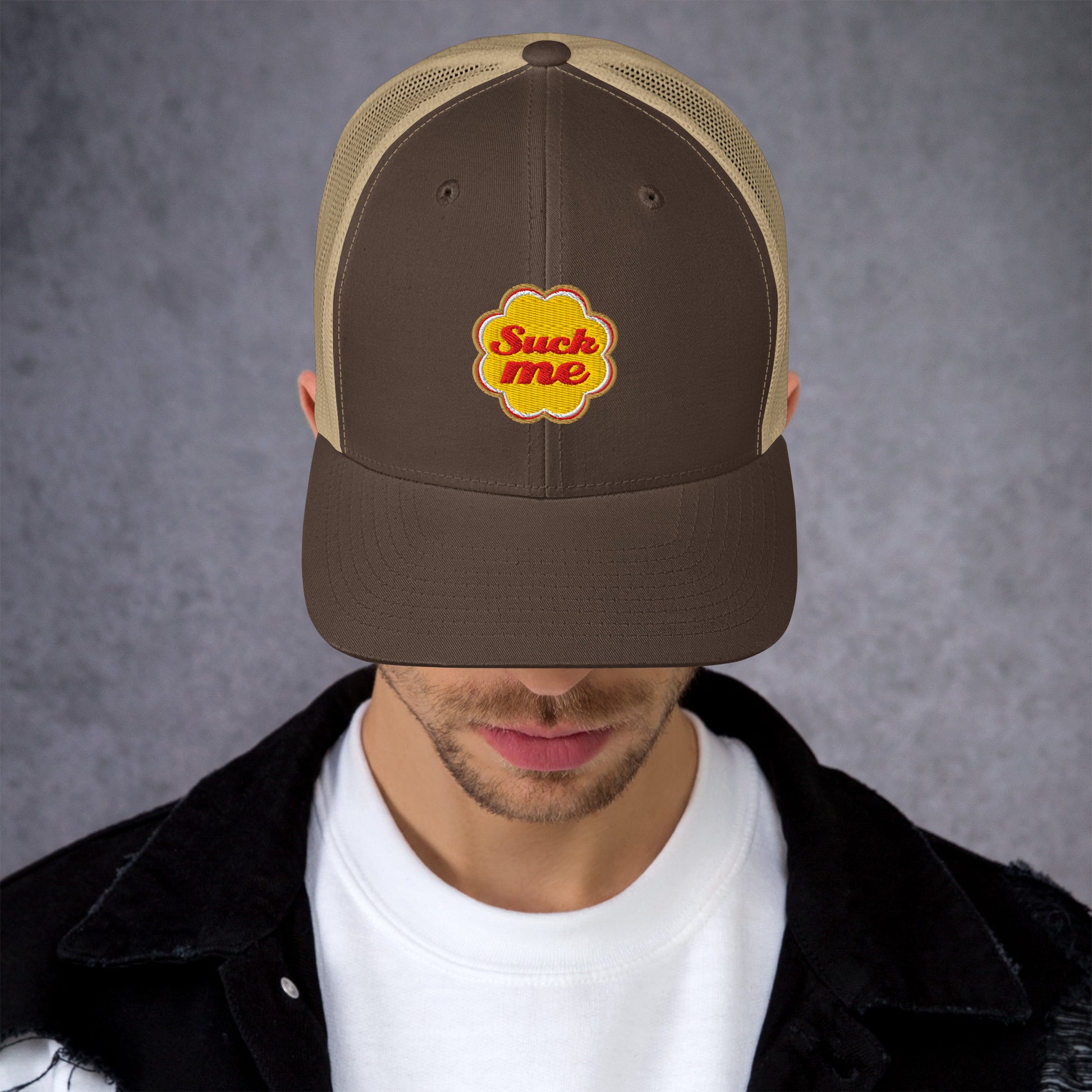 Casquette brodée Suck me sucette chupa - Sedurro