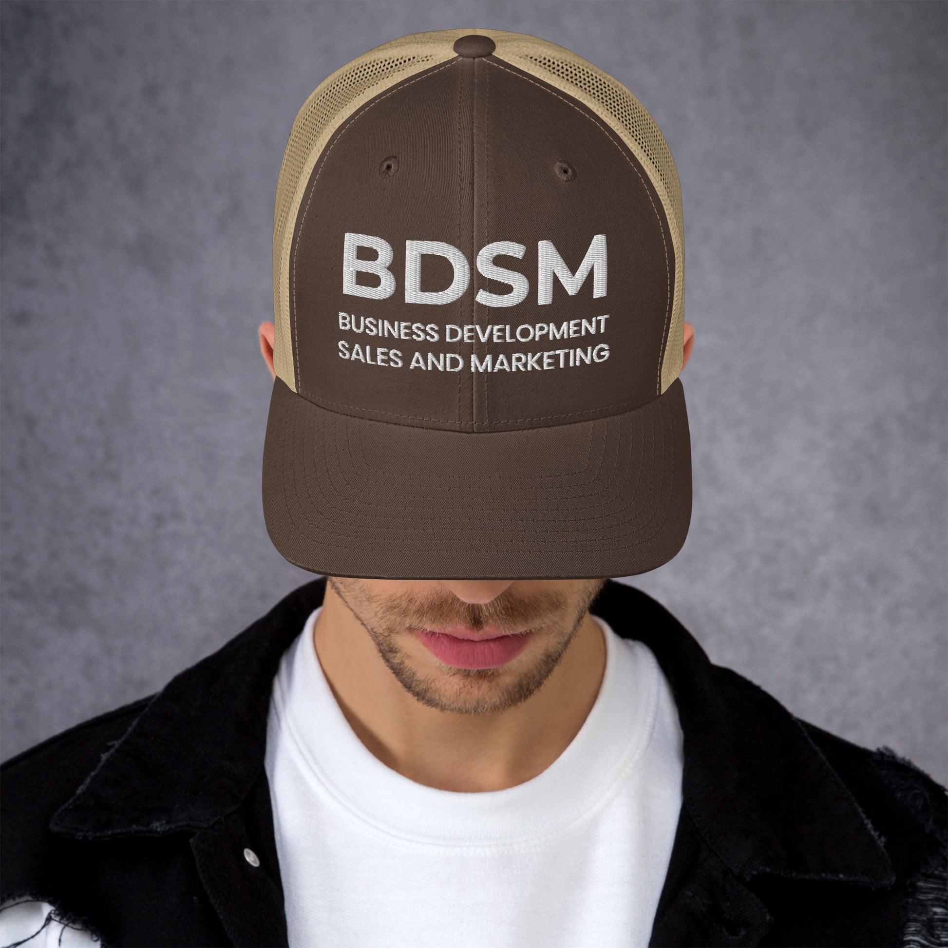 Casquette brodée BDSM Business Development Sales and Marketing - Sedurro