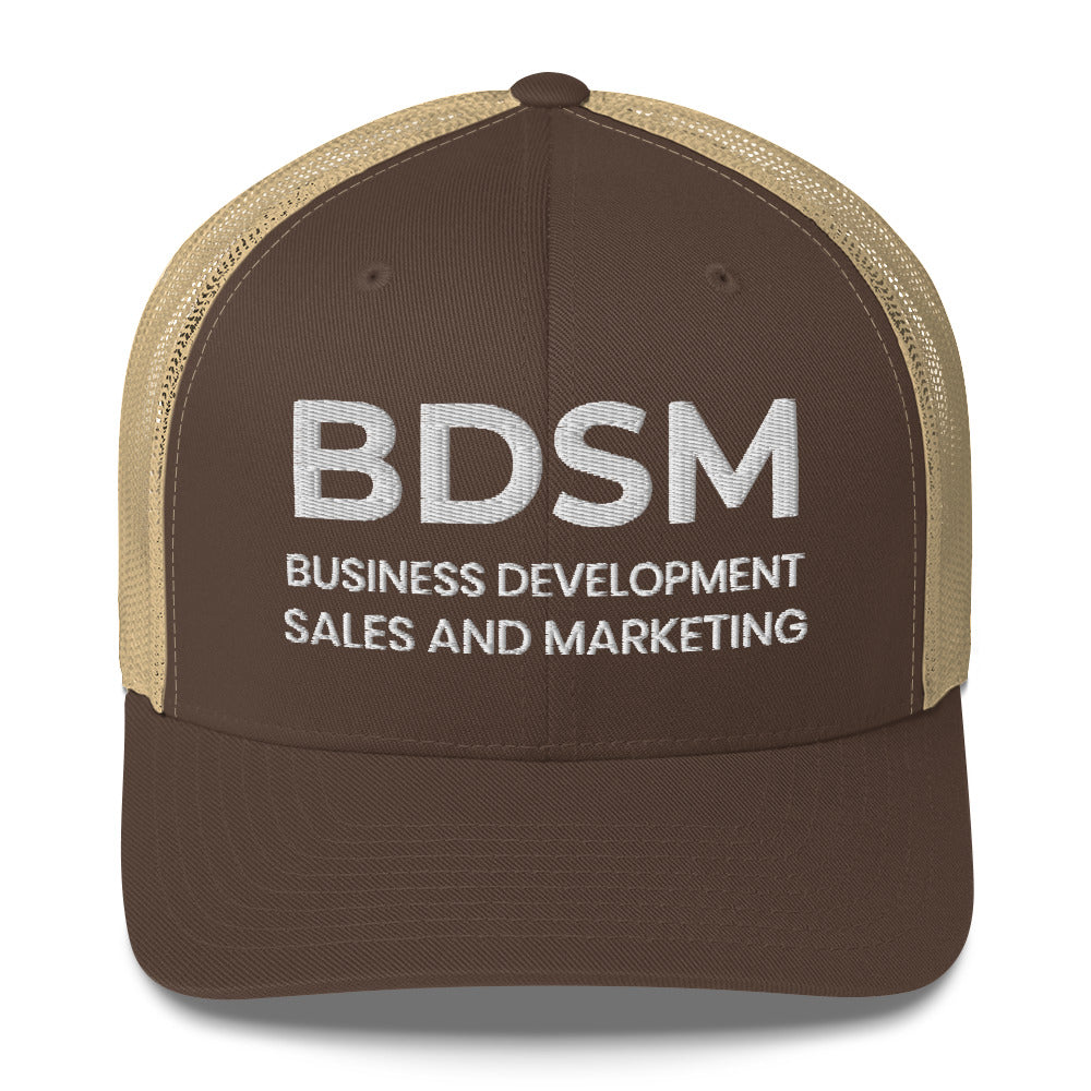 Casquette brodée BDSM Business Development Sales and Marketing - Sedurro