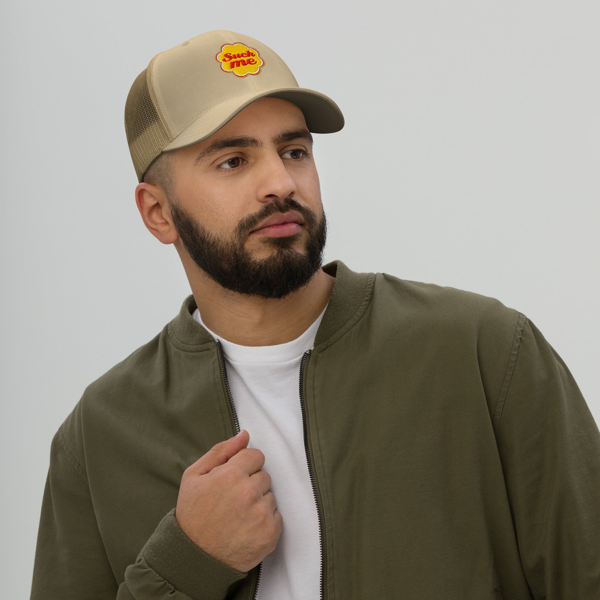 Casquette brodée Suck me sucette chupa - Sedurro